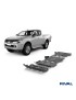 Zestaw osłon Rival stal — chłodnica, silnik, skrzynia, reduktor — Mitsubishi L200 2015-2023, Pajero Sport od 2016