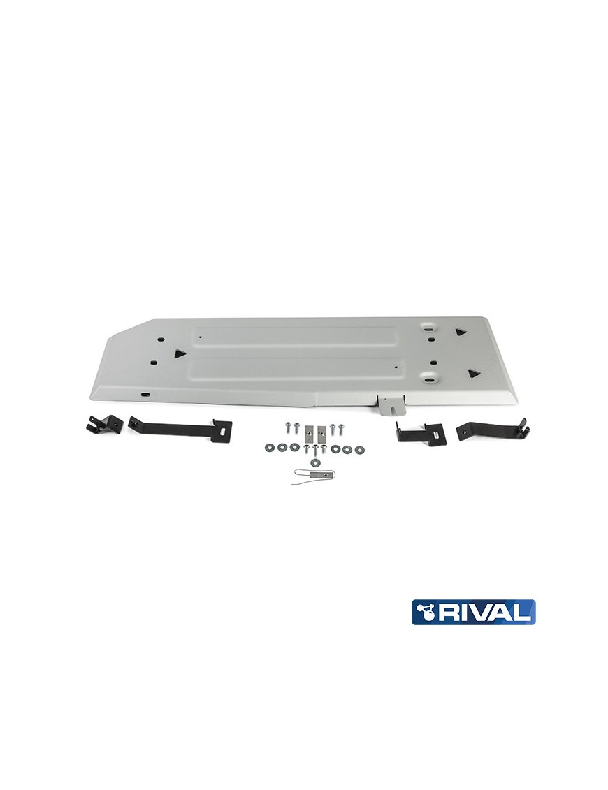 Osłona zbiornika paliwa Rival — aluminium 4 mm — Ford Ranger 2011-2015, 2015-2022