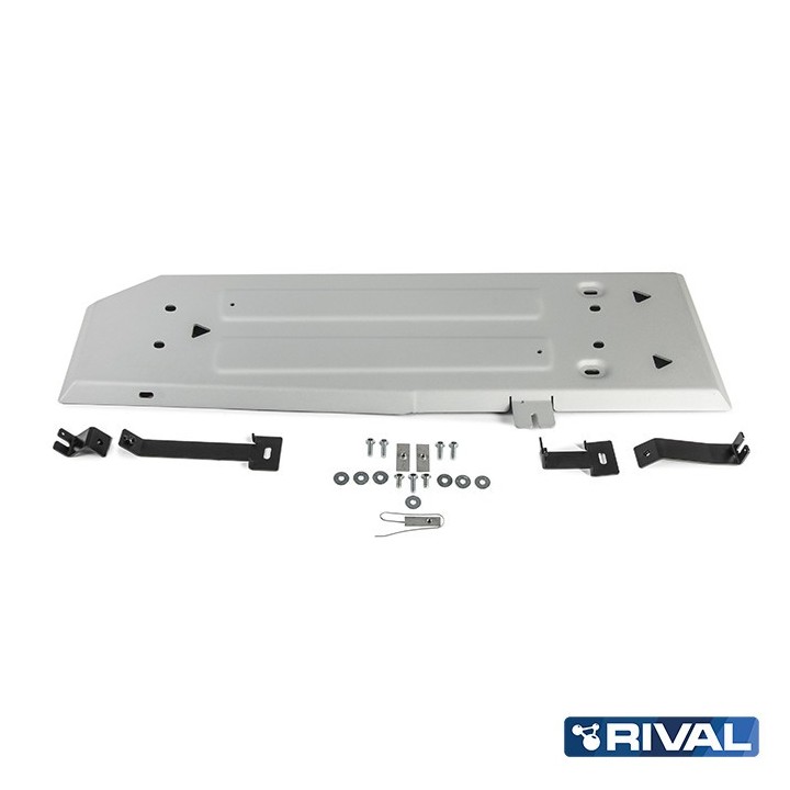 Osłona zbiornika paliwa Rival — aluminium 4 mm — Ford Ranger 2011-2015, 2015-2022