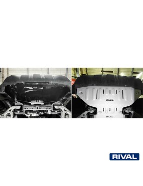 Osłona chłodnicy Rival 6 mm — Dodge RAM 1500 2018-2024 i RAM 1500 TRX 2021-2023