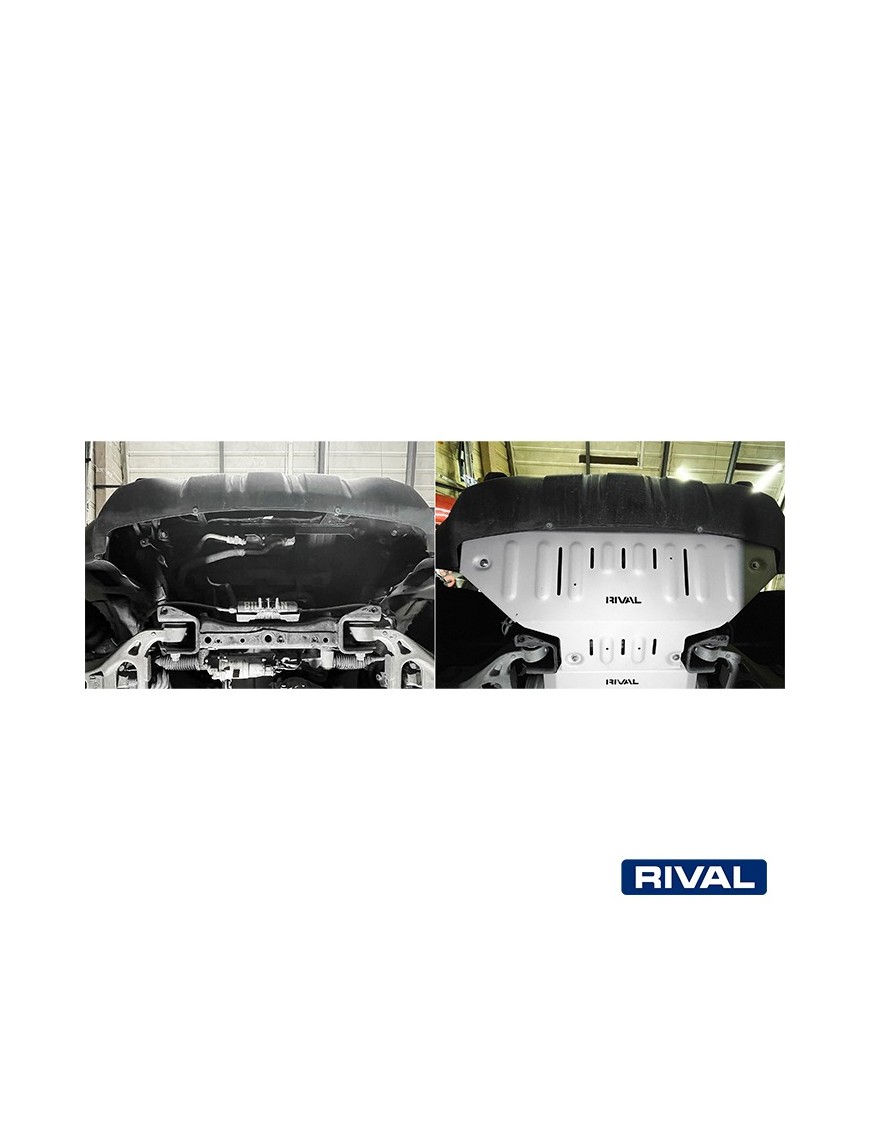 Osłona chłodnicy Rival 6 mm — Dodge RAM 1500 2018-2024 i RAM 1500 TRX 2021-2023