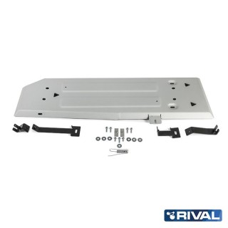 Osłona zbiornika paliwa Rival — aluminium 4 mm — Ford Ranger 2011-2015, 2015-2022 - ujęcie 2