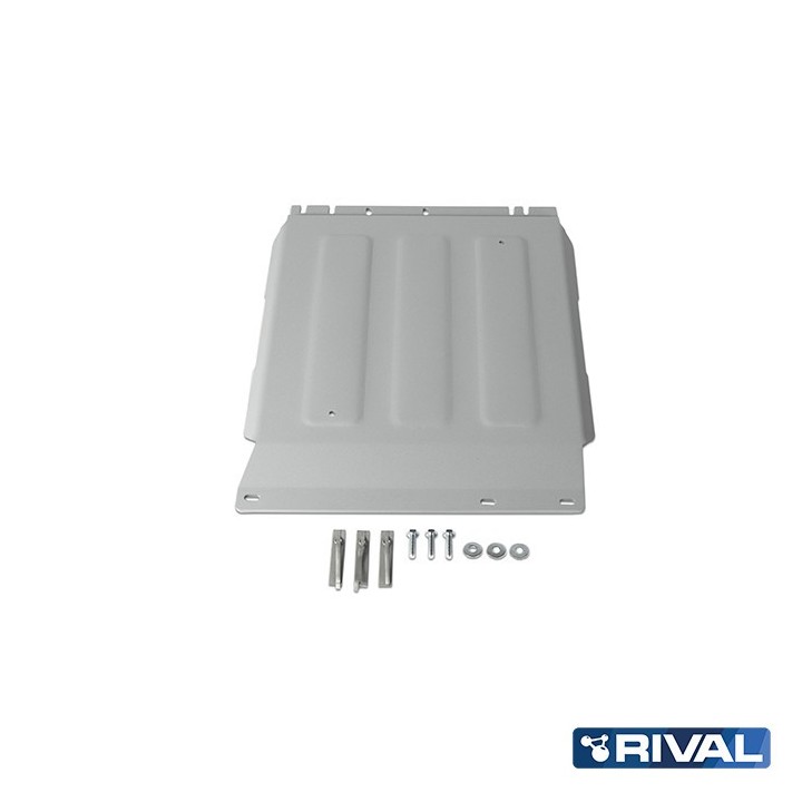 Osłona skrzyni biegów Rival — aluminium 4 mm — Ford Ranger Raptor 2019-2022, Ranger 2011-2015, 2015-2022