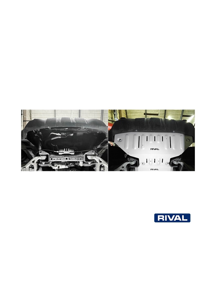 Osłona chłodnicy Rival 6 mm — Dodge RAM 1500 2018-2024 i RAM 1500 TRX 2021-2023