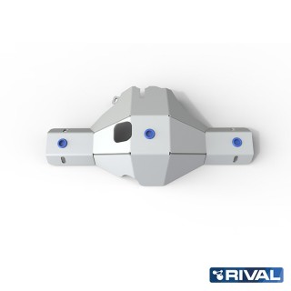 Osłona tylnego dyferencjału Rival — aluminium 6 mm — Ford Ranger 2011-2015, 2015-2022