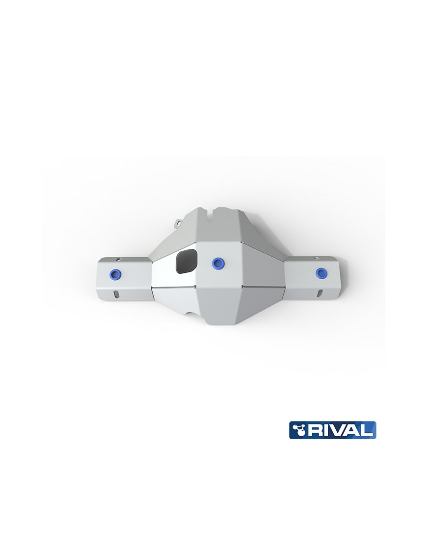 Osłona tylnego dyferencjału Rival — aluminium 6 mm — Ford Ranger 2011-2015, 2015-2022