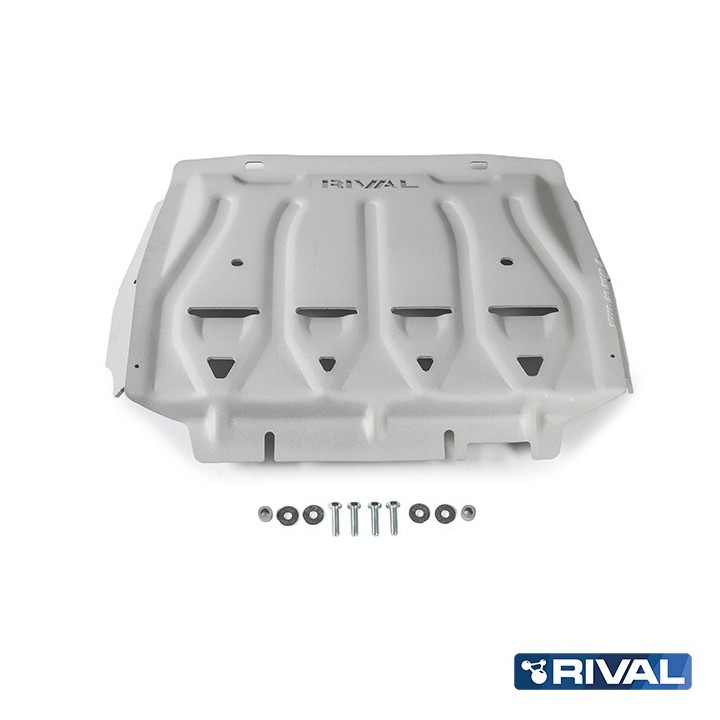 Osłona chłodnicy Rival — aluminium 4 mm — Ford Ranger 2011-2015, 2015-2022 - ujęcie 2