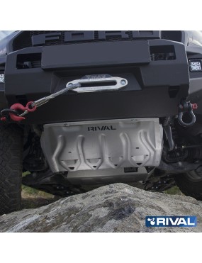 Osłona chłodnicy Rival — aluminium 4 mm — Ford Ranger 2011-2015, 2015-2022