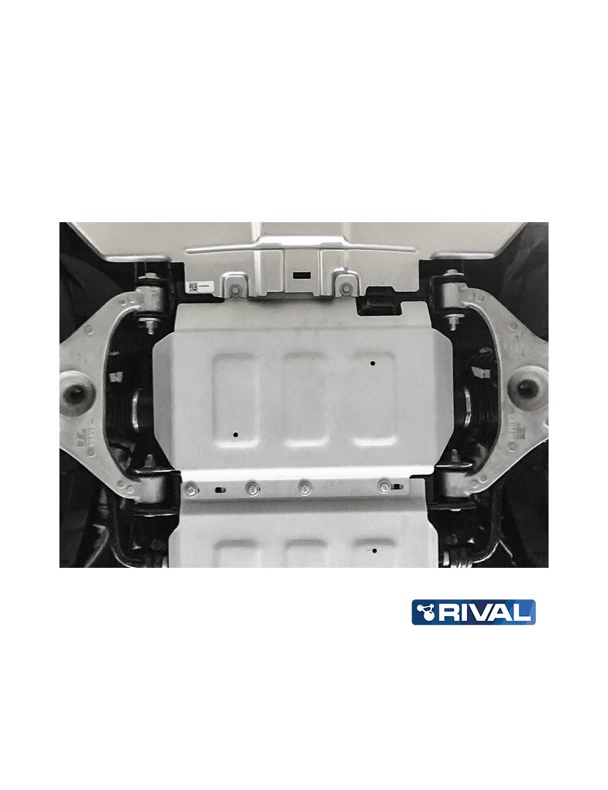 Osłona silnika Rival — aluminium 6 mm — Ford Ranger Raptor 2019-2022, Ranger 2011-2015, 2015-2022