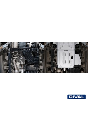 Osłona reduktora Rival 6 mm — Dodge RAM 1500 3.0 diesel 2018-2024
