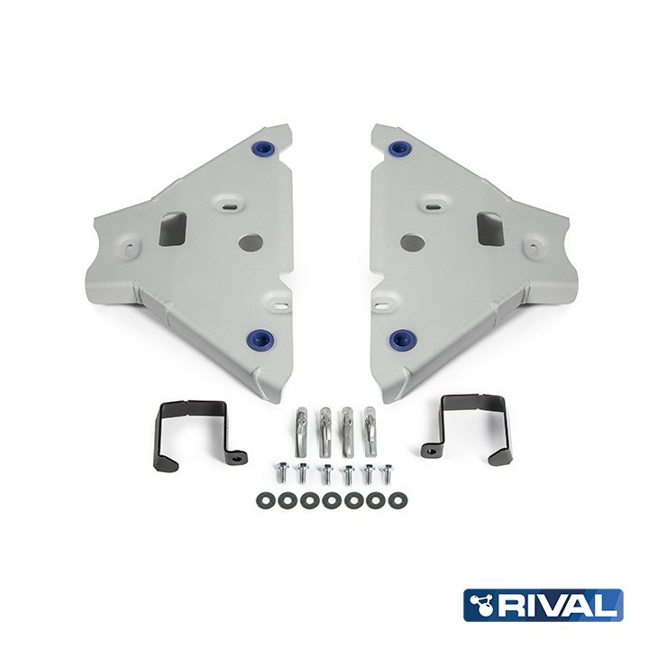 Osłona wahaczy przednich Rival — aluminium 6 mm — Ford Ranger 2011-2015, 2015-2022