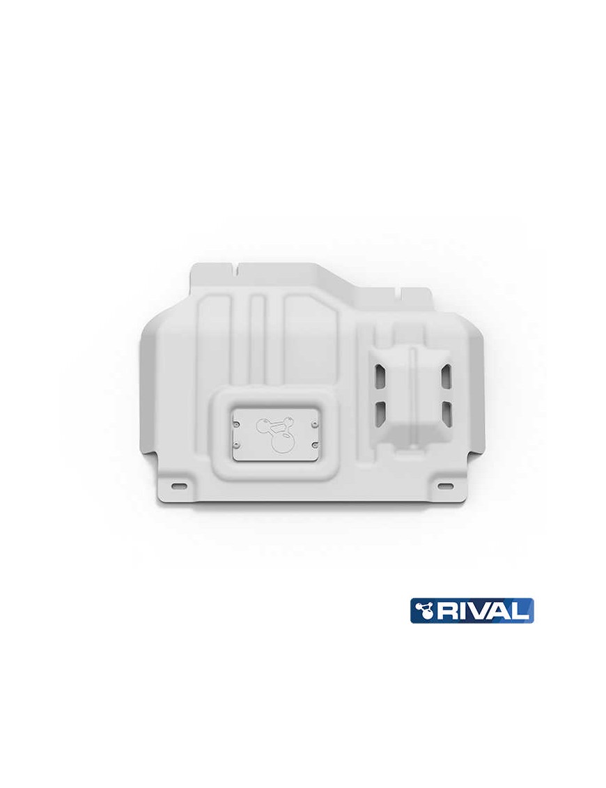 Osłona silnika Rival aluminium 4 mm — Ford Ranger, Ranger Raptor i Everest od 2022, VW Amarok od 2023