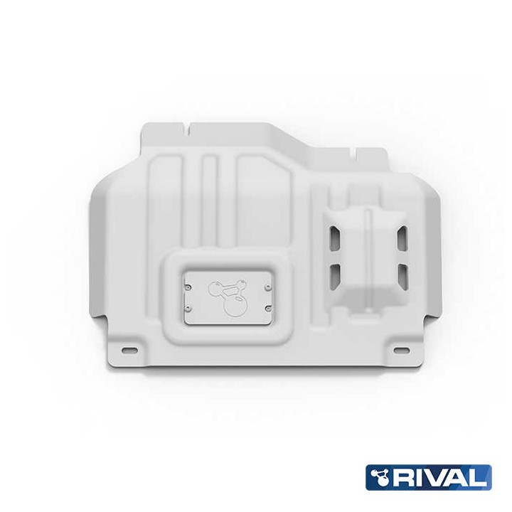 Osłona silnika Rival aluminium 4 mm — Ford Ranger, Ranger Raptor i Everest od 2022, VW Amarok od 2023