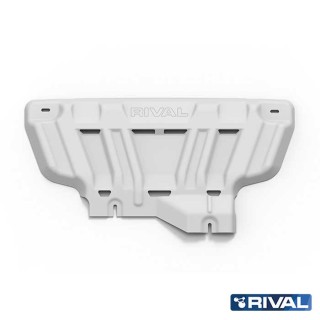 Osłona chłodnicy Rival aluminium 4 mm — Ford Ranger, Ford Everest i Volkswagen Amarok od 2022