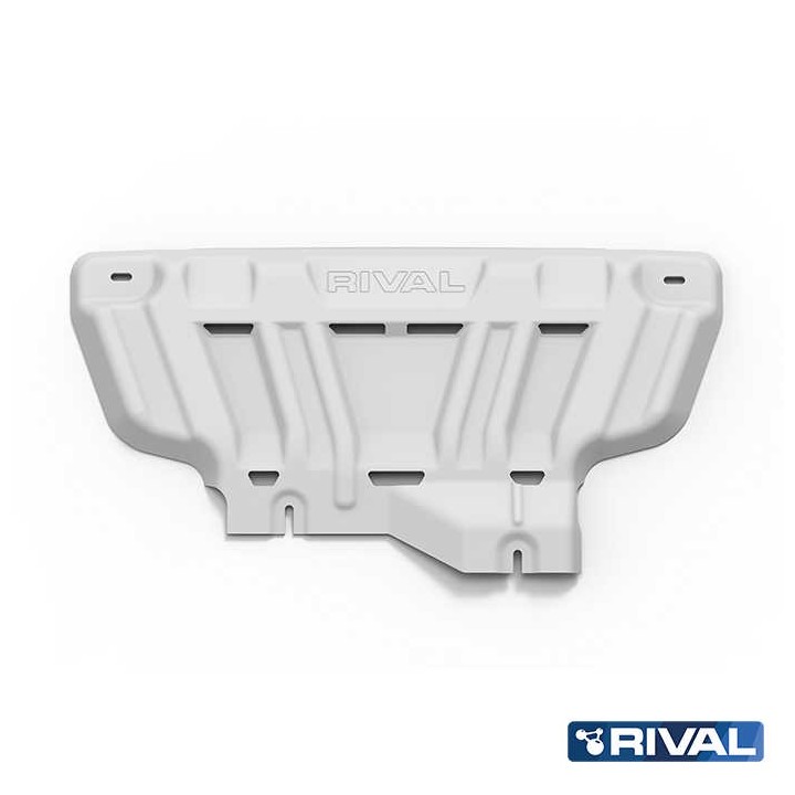 Osłona chłodnicy Rival aluminium 4 mm — Ford Ranger, Ford Everest i Volkswagen Amarok od 2022 - ujęcie 2