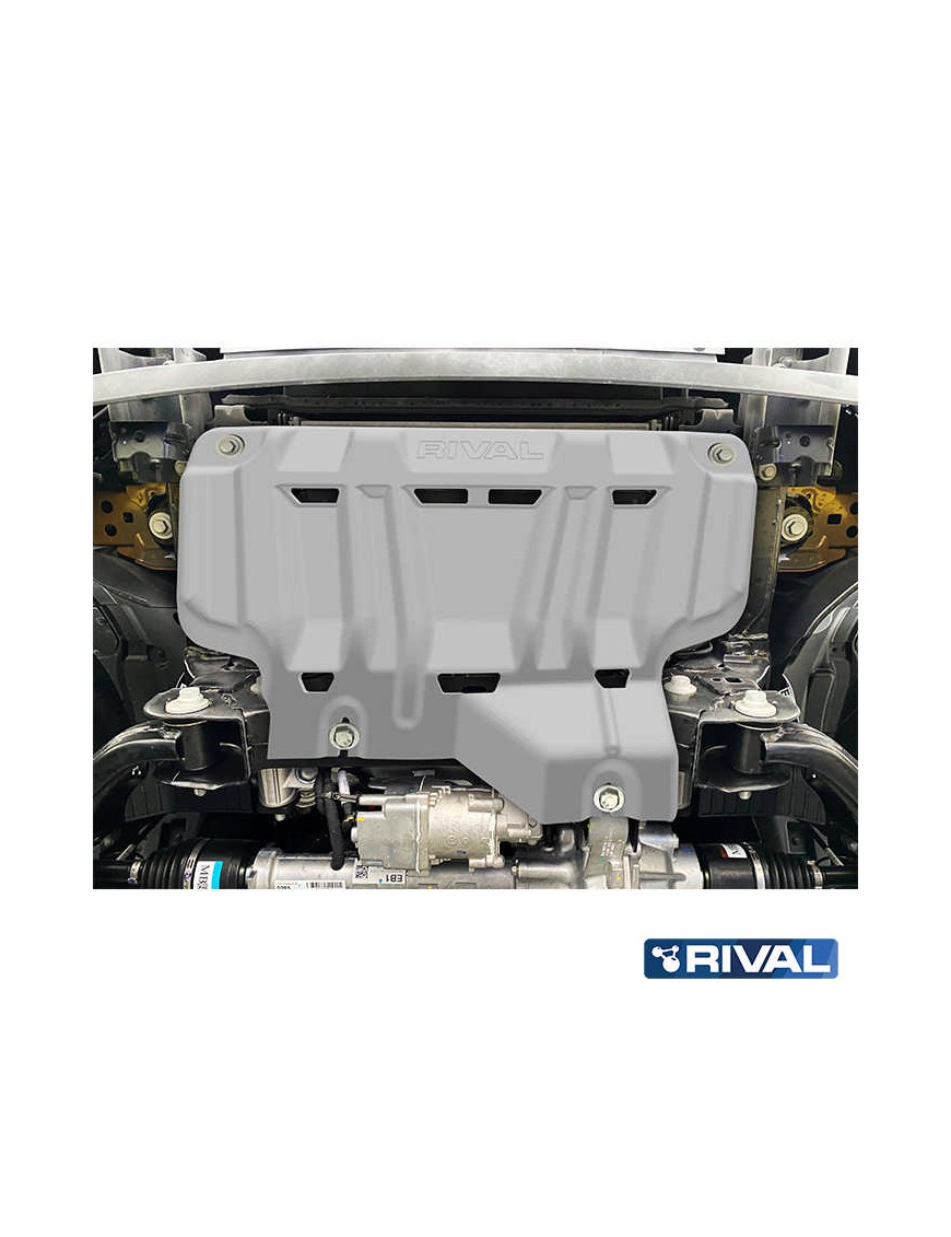 Osłona chłodnicy Rival aluminium 4 mm — Ford Ranger, Ford Everest i Volkswagen Amarok od 2022