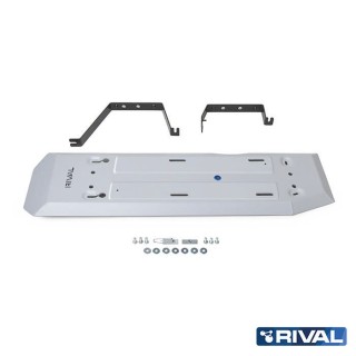 Osłona zbiornika paliwa Rival — aluminium 4 mm — Ford Ranger, Volkswagen Amarok od 2022