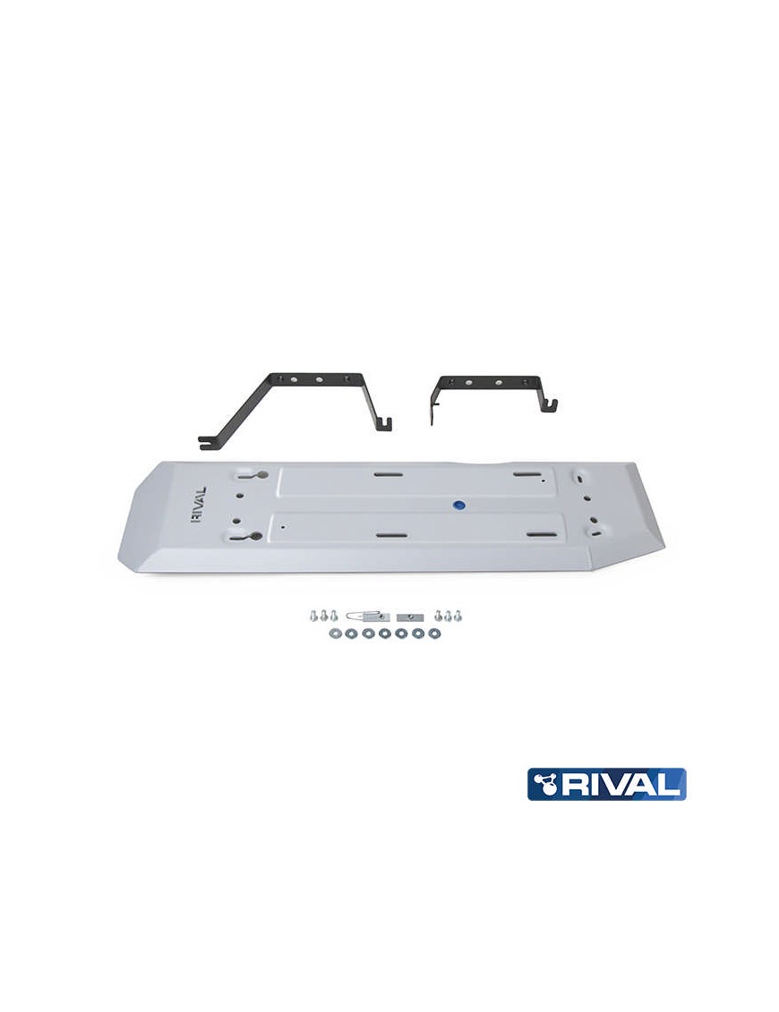 Osłona zbiornika paliwa Rival — aluminium 4 mm — Ford Ranger, Volkswagen Amarok od 2022
