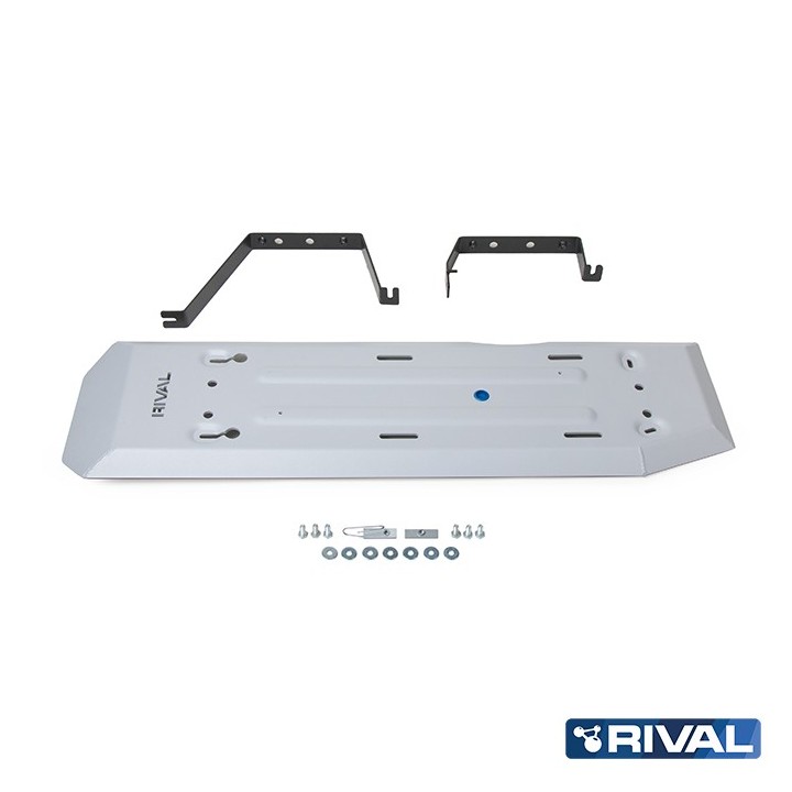 Osłona zbiornika paliwa Rival — aluminium 4 mm — Ford Ranger, Volkswagen Amarok od 2022 - ujęcie 2