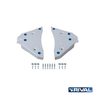 Osłona wahaczy Rival aluminium 6 mm — Ford Ranger i Everest od 2022, Volkswagen Amarok od 2023