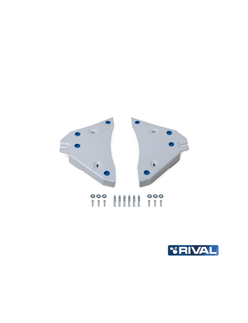 Osłona wahaczy Rival aluminium 6 mm — Ford Ranger i Everest od 2022, Volkswagen Amarok od 2023