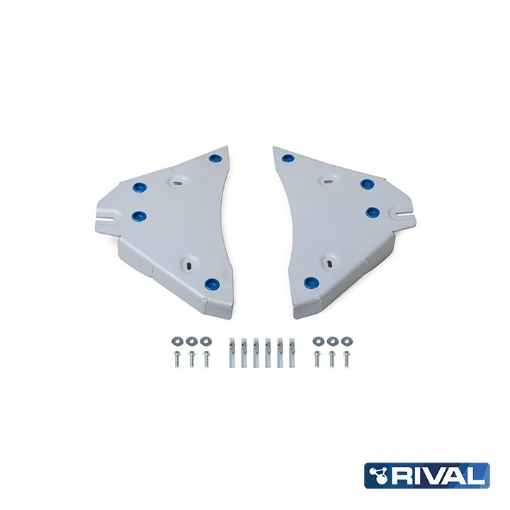 Osłona wahaczy Rival aluminium 6 mm — Ford Ranger i Everest od 2022, Volkswagen Amarok od 2023