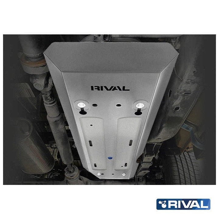 Osłona zbiornika paliwa Rival — aluminium 4 mm — Ford Ranger, Volkswagen Amarok od 2022 - ujęcie 3