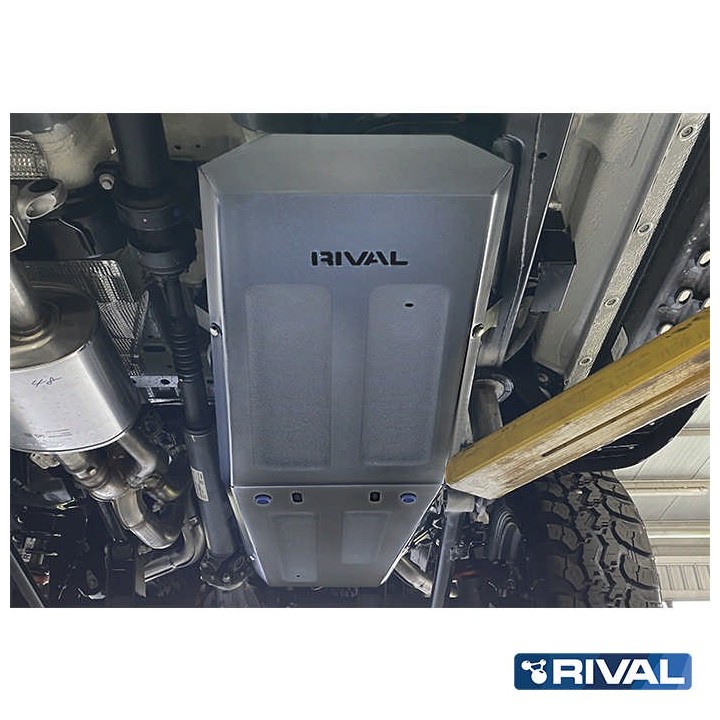 Osłona zbiornika paliwa Rival aluminium 4 mm — Ford Ranger Raptor od 2022, Ford Everest od 2022 - ujęcie 3