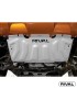 Osłona chłodnicy Rival aluminium 6 mm — Nissan Navara D23/D40, Frontier, Pathfinder R51, Mercedes X-Class