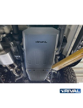 Osłona zbiornika paliwa Rival aluminium 4 mm — Ford Ranger Raptor od 2022, Ford Everest od 2022