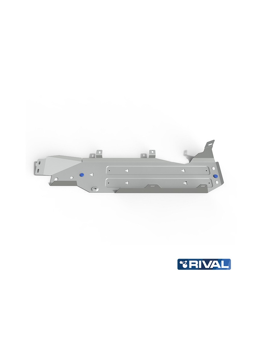 Osłona zbiornika paliwa Rival 6 mm — Jeep Wrangler JK 4-drzwiowy 3.6 2012-2018