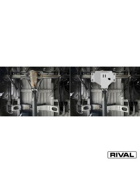 Osłona tylnego dyferencjału Rival 6 mm — Mercedes-Benz Sprinter 4x4 2.1 D od 2023