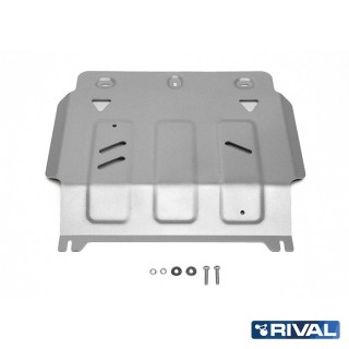 Osłona silnika Rival aluminium 6 mm — Mitsubishi L200 2015-2023, Pajero Sport od 2016, Fiat Fullback 2016-2020