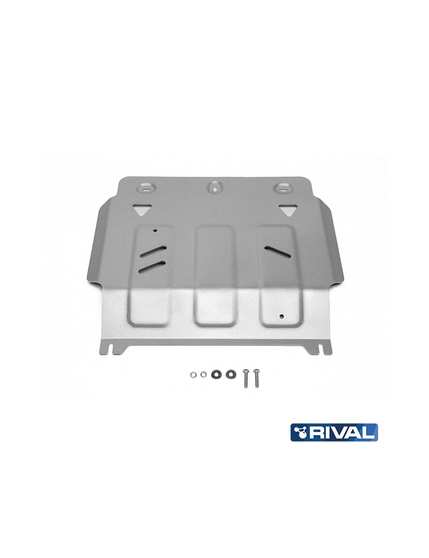 Osłona silnika Rival aluminium 6 mm — Mitsubishi L200 2015-2023, Pajero Sport od 2016, Fiat Fullback 2016-2020
