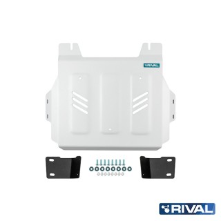 Osłona reduktora Rival aluminium 6 mm — Mitsubishi L200 2015-2023, Pajero Sport od 2016, Fiat Fullback 2016-2020 - ujęcie 2