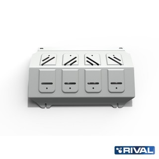 Osłona chłodnicy Rival aluminium 6 mm — Mitsubishi L200 2006-2015, Pajero Sport 2008-2015