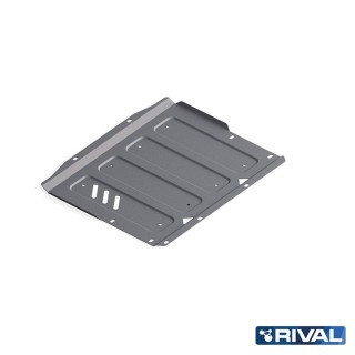 Osłona skrzyni biegów Rival — aluminium 4 mm — Mitsubishi Pajero IV 2006-2022