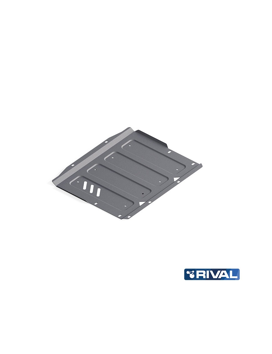 Osłona skrzyni biegów Rival — aluminium 4 mm — Mitsubishi Pajero IV 2006-2022