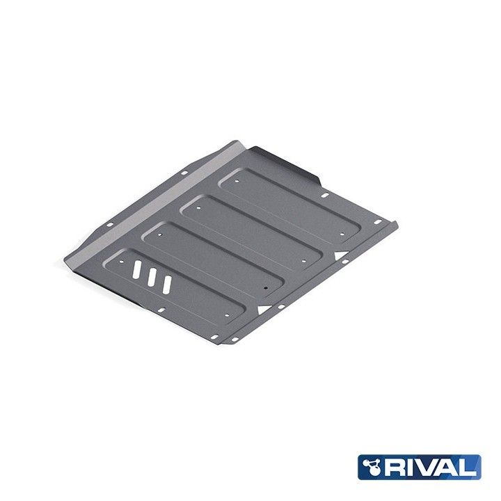 Osłona skrzyni biegów Rival — aluminium 4 mm — Mitsubishi Pajero IV 2006-2022