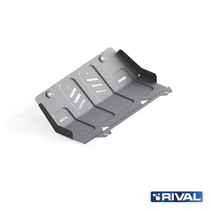 Osłona chłodnicy Rival aluminium 6 mm — Mitsubishi L200 2015-2023, Pajero Sport od 2016, Fiat Fullback 2016-2020