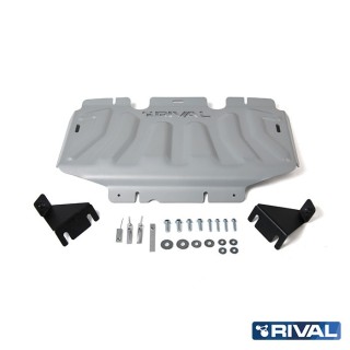 Osłona chłodnicy Rival — aluminium 4 mm — Nissan Navara D40 i D23, Pathfinder R51 2004-2021 - ujęcie 2