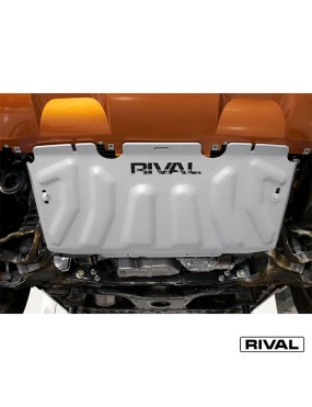 Osłona chłodnicy Rival — aluminium 4 mm — Nissan Navara D40 i D23, Pathfinder R51 2004-2021