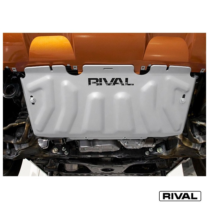 Osłona chłodnicy Rival — aluminium 4 mm — Nissan Navara D40 i D23, Pathfinder R51 2004-2021 - ujęcie 3