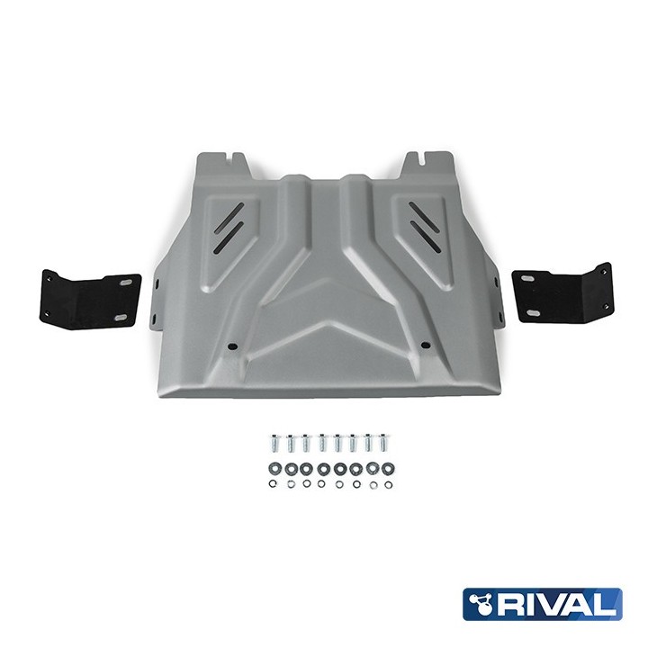 Osłona reduktora Rival aluminium 4 mm — Mitsubishi L200 2015-2023, Pajero Sport od 2016, Fiat Fullback 2016-2020
