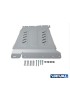 Osłona skrzyni biegów Rival — aluminium 6 mm — Nissan Navara D23 i D40, Frontier, Pathfinder R51