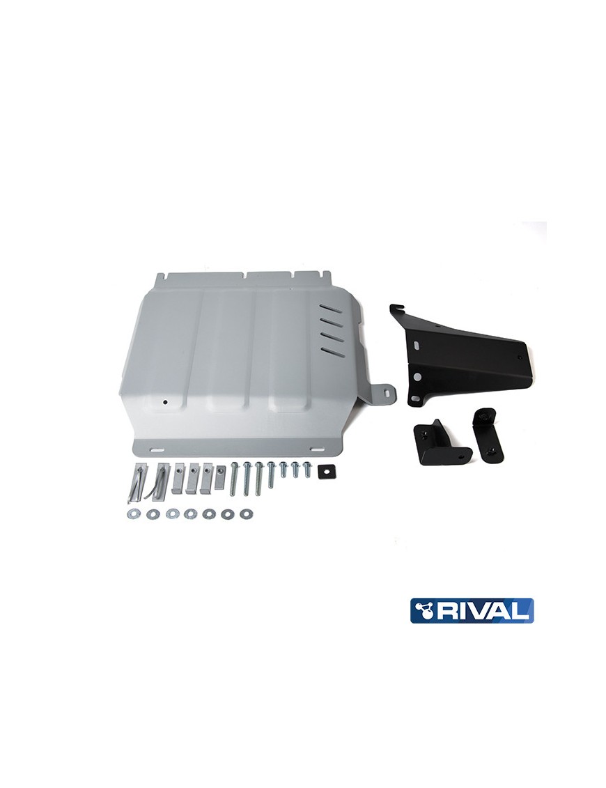 Osłona reduktora Rival aluminium 6 mm — Nissan Navara (Frontier) D23 / D40