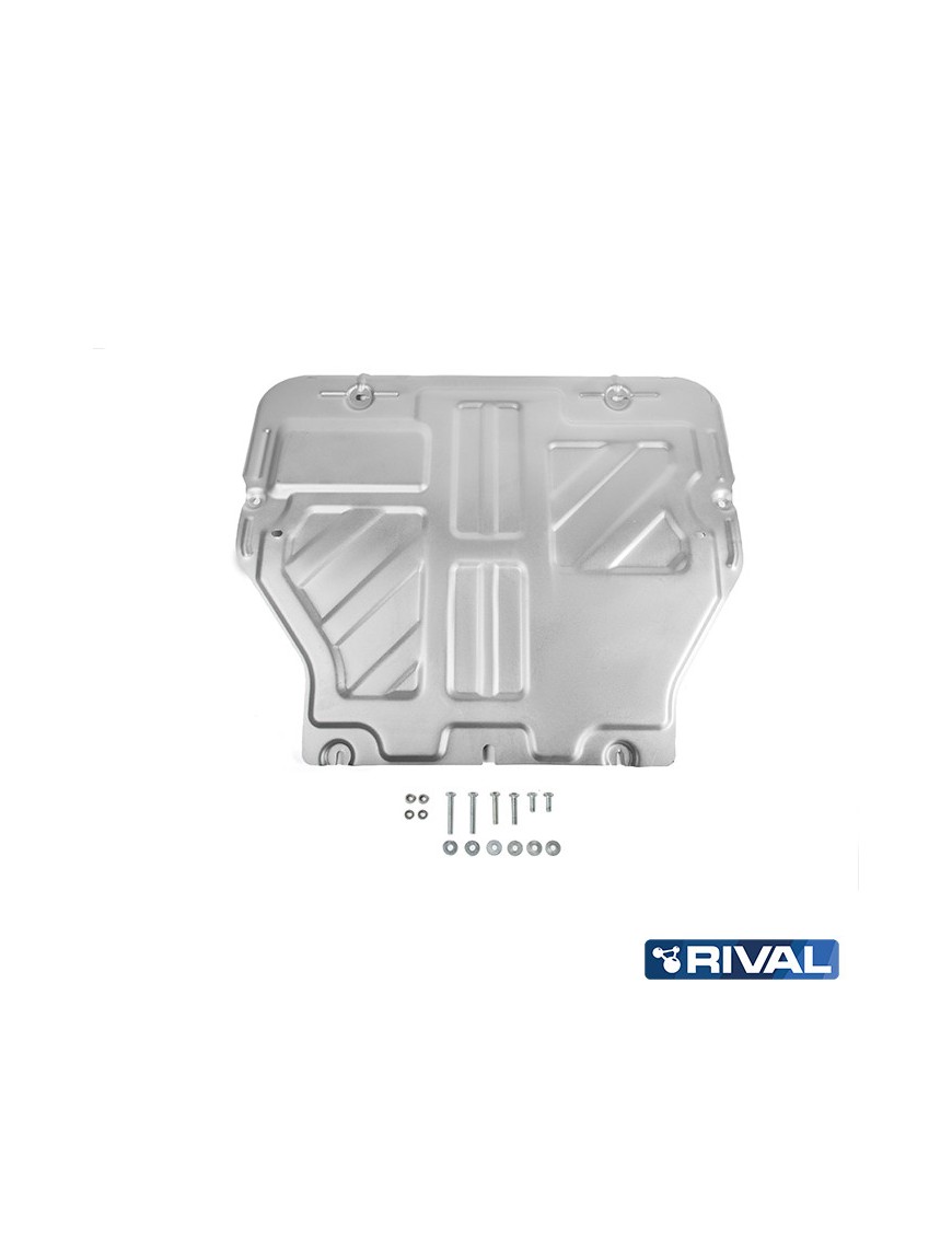 Osłona silnika Rival — aluminium 3 mm — VW Transporter, Caravelle, Multivan 2003-2024