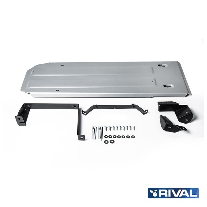 Osłona zbiornika paliwa Rival aluminium 4 mm — Nissan Navara (Frontier) 2014-2019 2.3d - ujęcie 2