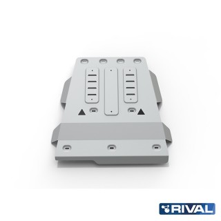 Osłona skrzyni biegów i reduktora Rival — aluminium 4 mm — VW Amarok 2010-2016, 2016-2020