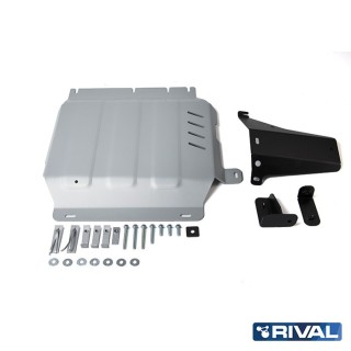 Osłona reduktora Rival aluminium 4 mm — Nissan Navara (Frontier) D23 / D40